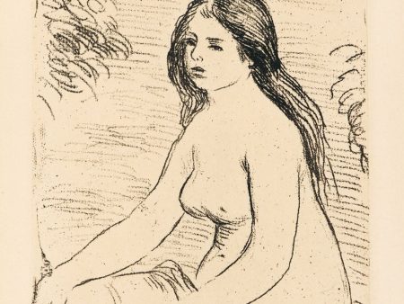 Woman Bathing, Seated Sale