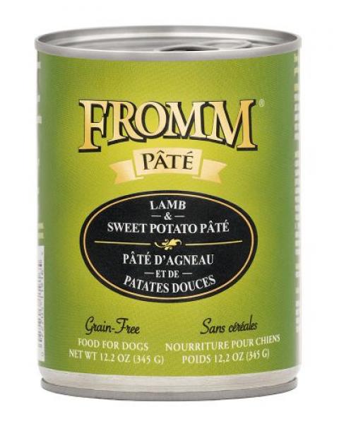 Fromm Gold Dog Can GF Pate Lamb & Sweet Potato 12 oz. For Sale