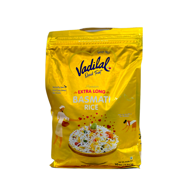 Vadilal Exrtra Long Basmati Rice 10lb For Cheap