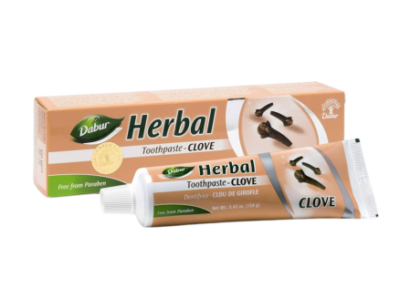 Dabur Herbal Clove Tooth Paste 154gm For Cheap