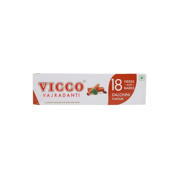 Vicco Vajradanti 18 Herbs Dalchini Flavour Tooth Paste 160g Fashion