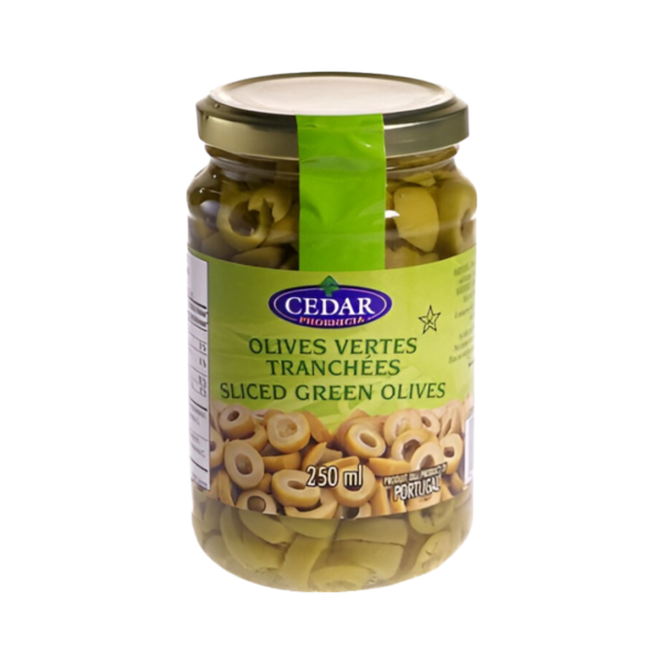 Cedar Sliced Green Olives 250ml Sale