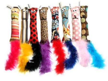 Pet Candy Catnip and Feather Squirrels For Cheap