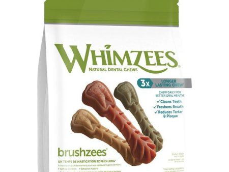 Whimzees Dental Chew Toothbrush Small 24 pc. Value Bag For Cheap