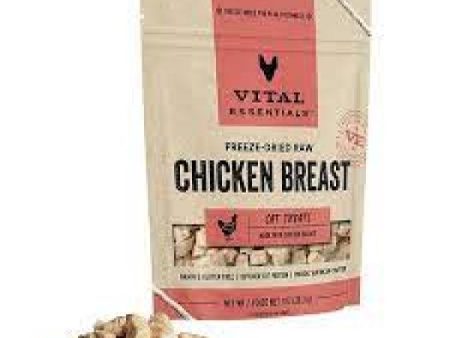 Vital Essentials Cat Treat Chicken Breast 1 oz Online now