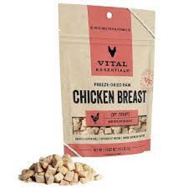 Vital Essentials Cat Treat Chicken Breast 1 oz Online now