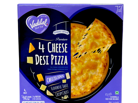 Vadilal 4 Cheese Desi Pizza 180g on Sale