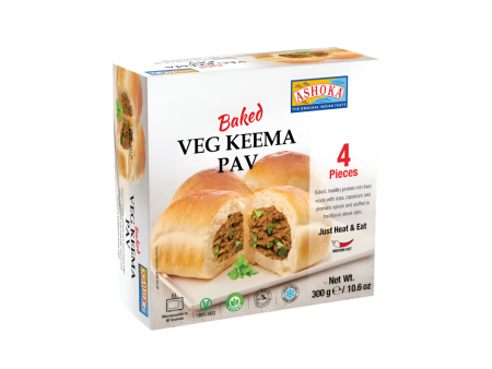 Ashoka Baked Veg Keema Pav 300gm Cheap