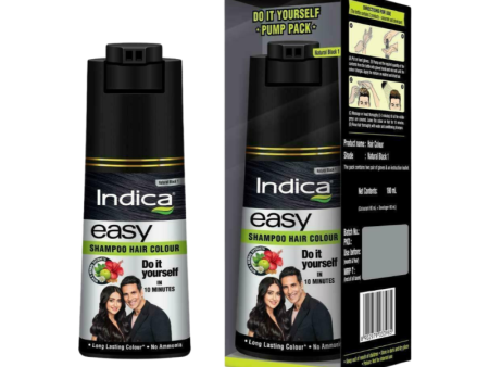 Indica Easy Shampoo Hair Colour 180ml Cheap