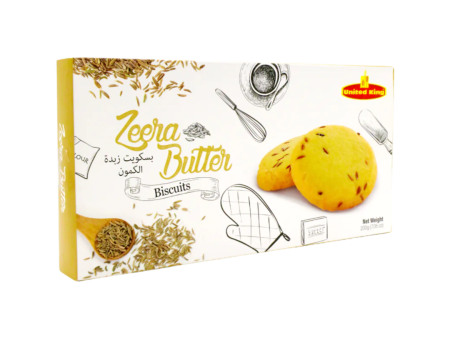 United King Zeera Butter  Biscuits 200g Fashion