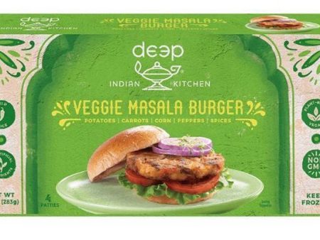 Deep Veggie Masala Burger 283g (4 Patties) For Sale