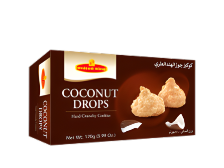 United King Coconut Drops Cookies 170g Online Hot Sale