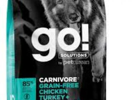 Petcurean Go! Carnivore GF Adult Dog Turkey & Duck 3.5 lb Online Hot Sale