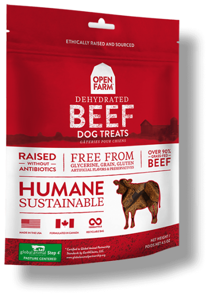 Open Farm Treat Dehydrated Beef 4.5 oz. Cheap