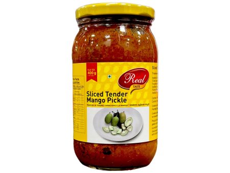 Real Taste Sliced Tender Mango Pickle 400g Cheap