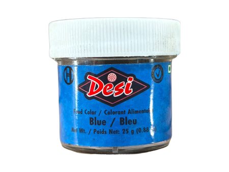 Desi Blue Food Color 25g Online now