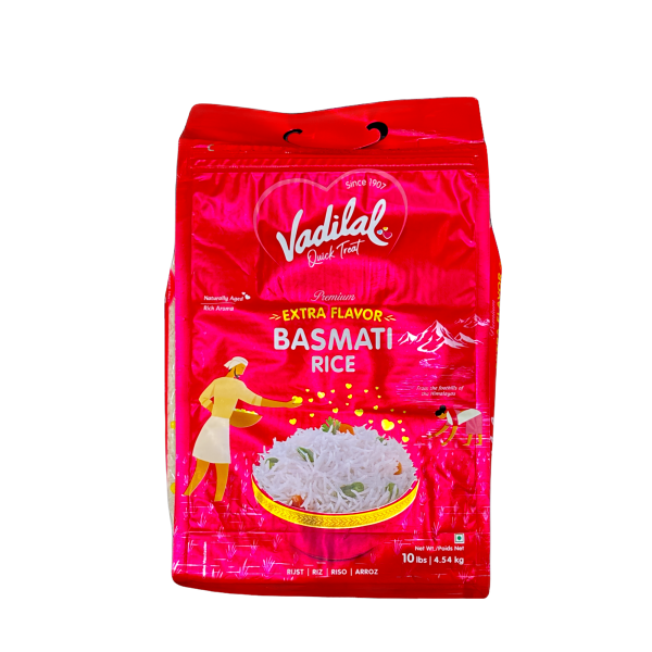 Vadilal Extra Flavor Basmati Rice 10lb Sale