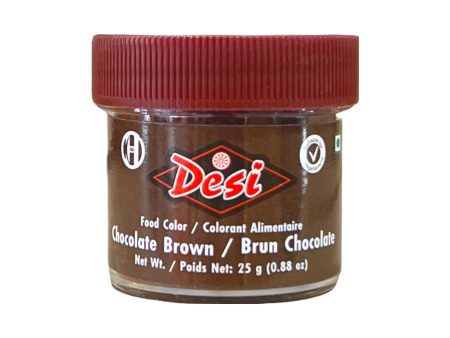 Desi Chocolate Brown Food Color 25g Sale