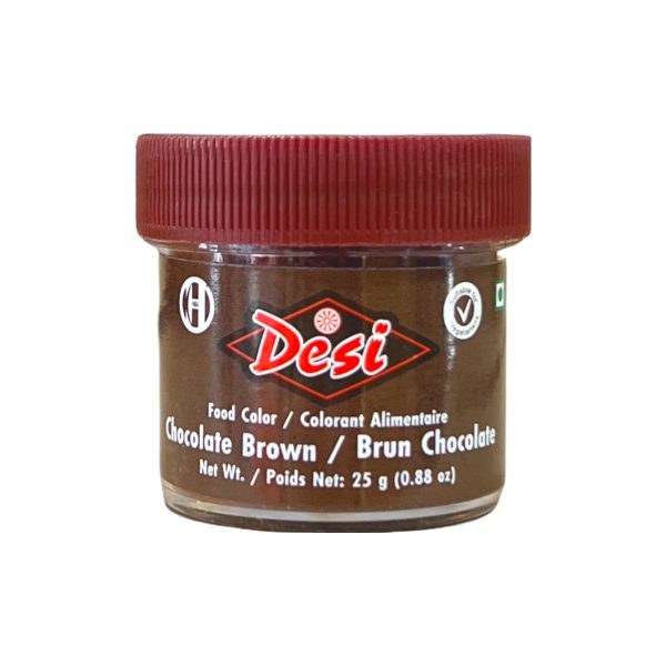 Desi Chocolate Brown Food Color 25g Sale