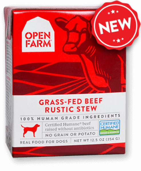 Open Farm Dog Stew Beef 12.5 oz. Supply