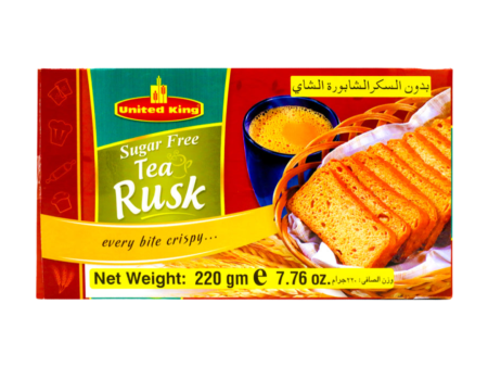 United King Sugar Free Tea Rusk 220g For Sale