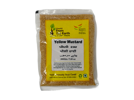 From The Earth Yellow Mustard 200g For Discount