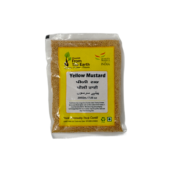 From The Earth Yellow Mustard 200g For Discount