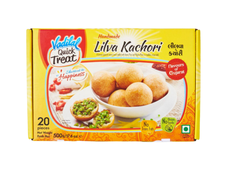 Vadilal Lilva Kachori 500g (20 pcs) Online Hot Sale