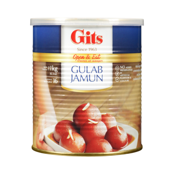 Gits Gulab Jamun 1Kg (16 Pcs) Fashion