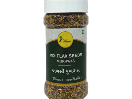 From The Earth Mix Flax Seeds Mukhwas 180g For Discount