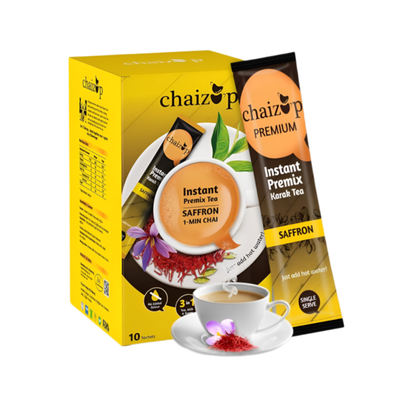 Chaizup Instant Saffron Tea Premix (12 Sachets) 240g For Cheap