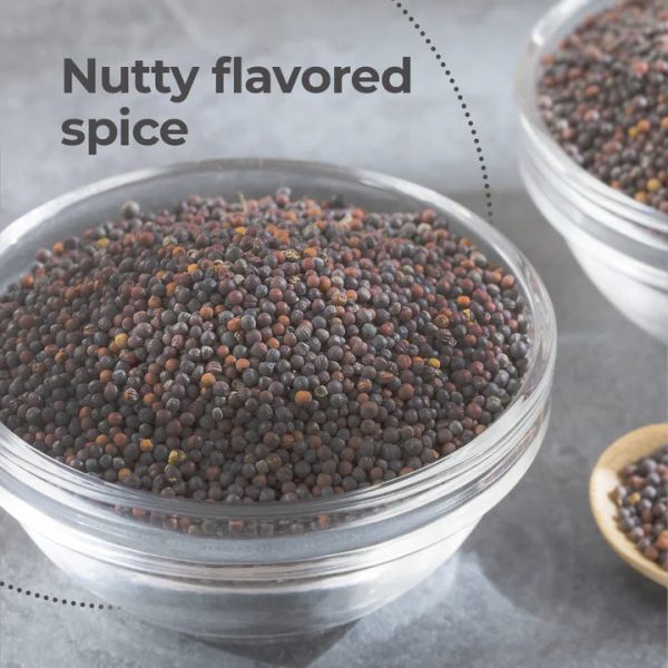 Zaika Black Mustard Seeds 200g Online now