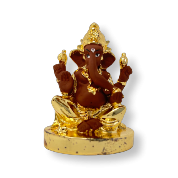 Divine Lord Ganesh Idol On Bajot For Car For Sale