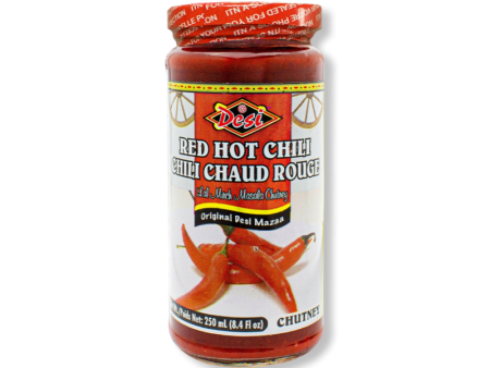 Desi Red Hot Chilli Sauce 250ml Supply