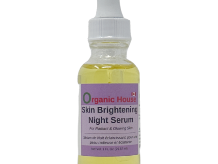 Organic House Skin Brightening Night Serum Fashion