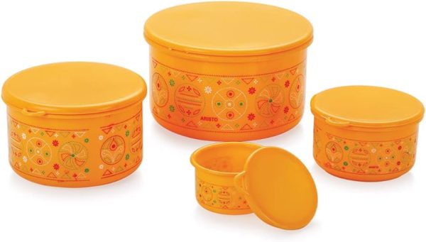 Aristo Plastic Container 4 pcs Set Discount