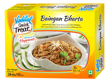 Vadilal Frozen Baingan Bharta 284g Hot on Sale