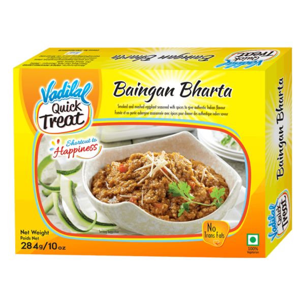 Vadilal Frozen Baingan Bharta 284g Hot on Sale