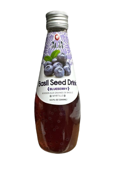 Alia Basil Seed Drink Blueberry 290ml Online Sale