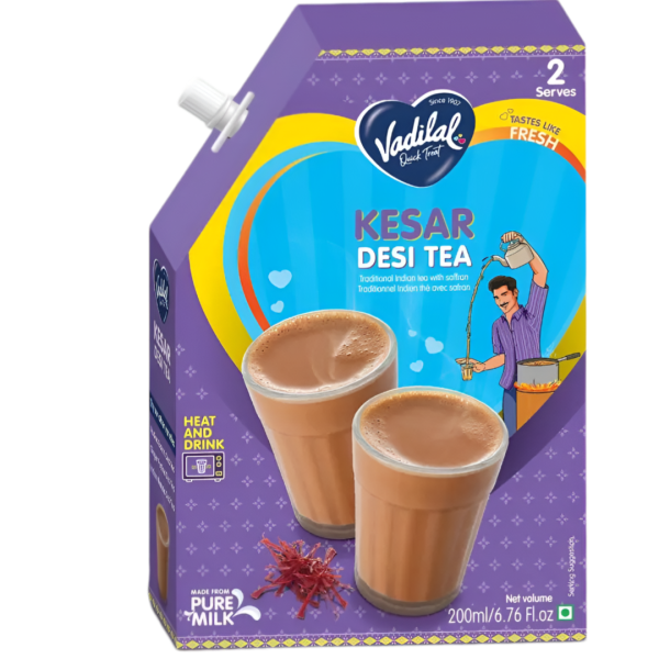 Vadilal Kesar (Saffron) Tea - Heat And Drink 200ml Cheap