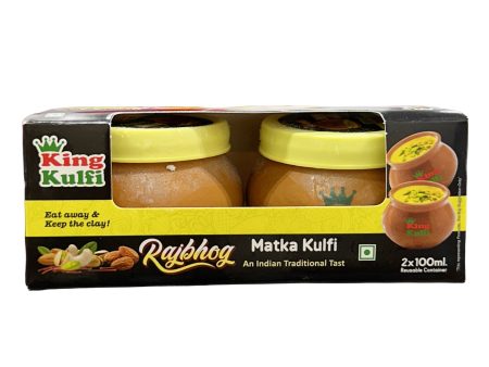 King Kulfi Rajbhog Matka Ice Cream (2x100ml) Online