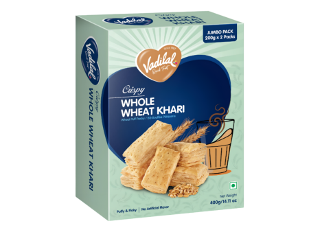 Vadilal Crispy Whole Wheat Khari 400g Hot on Sale