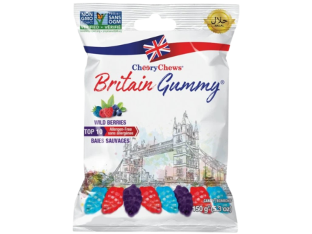 Britain Gummy Wild Berries 150g For Cheap