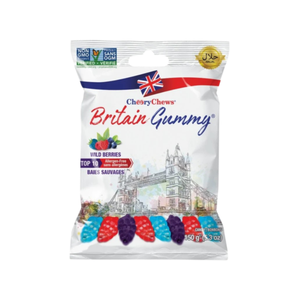 Britain Gummy Wild Berries 150g For Cheap