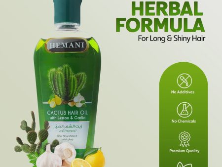 Hemani Cactus Hair Oil 200ml Discount