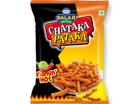 Balaji Chataka Pataka Flamin hot 65g Online Hot Sale