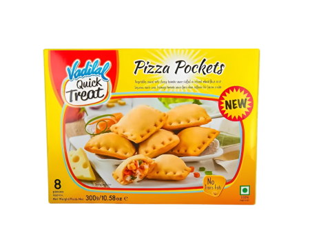 Vadilal Pizza Pockets 300g Online now