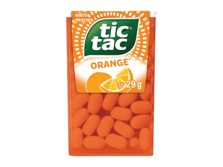 Tic Tac Orange Mints 29g Supply