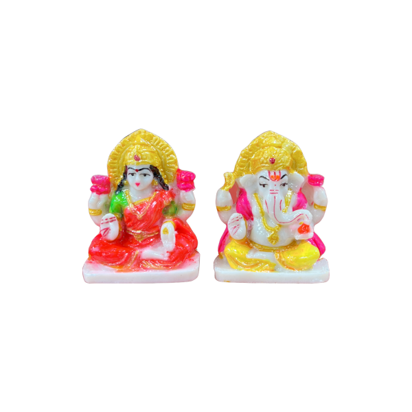 Divine Laxmi Ganesh Combo Small on Sale