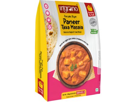 Ingrano Ready To Eat Paneer Tikka Masala 285g on Sale